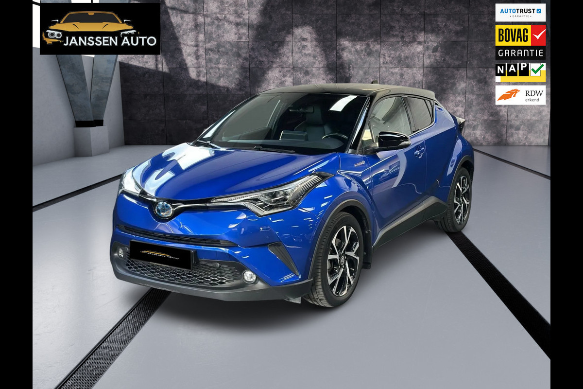 Toyota C-HR 1.8 Hybrid Style Ultimate Bi-Tone, Leder, Camera, JBL, Stoelverwarming, Top uitvoering Toyota C-HR 1.8 Hybrid Style Ultimate Bi-Tone, Leder, Camera, JBL, Stoelverwarming, Top uitvoering