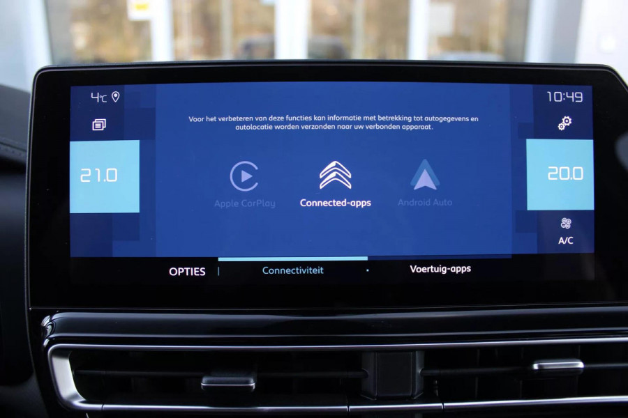 Citroën C5 Aircross 1.6 180PK PLUG-IN HYBRID C-SERIES | NAVIGATIE | ACHTERUITRIJ CAMERA | DODEHOEKDETECTIE | APPLE CARPLAY/ANDROID AUTO |  CLIMATE CONTROL | DAB+ RADIO | CRUISE CONTROL | VERSTELBARE ACHTERSTOELEN | LANE-ASSIST | PARKEER SENSOREN VOOR / ACHTER |