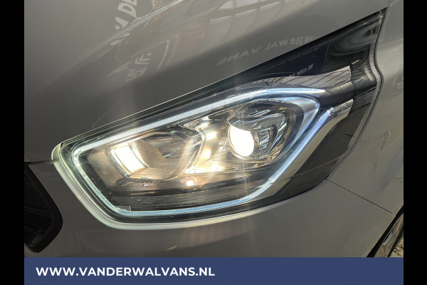 Ford Transit Custom 2.0 TDCI L1H1 Euro6 Airco | 2500KG Trekvermogen | Cruisecontrol | Parkeersensoren | Bijrijdersbank LED koplampverlichting, achterklep