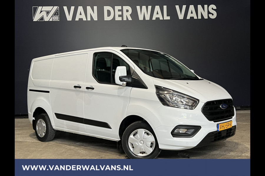 Ford Transit Custom 2.0 TDCI L1H1 Euro6 Airco | 2500KG Trekvermogen | Cruisecontrol | Parkeersensoren | Bijrijdersbank LED koplampverlichting, achterklep