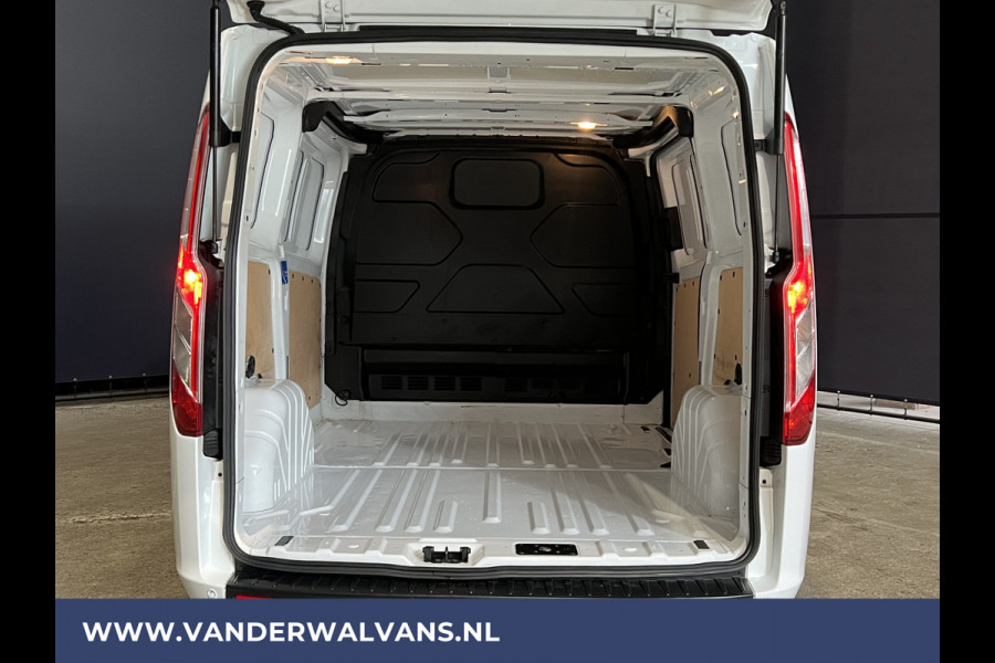 Ford Transit Custom 2.0 TDCI L1H1 Euro6 Airco | 2500KG Trekvermogen | Cruisecontrol | Parkeersensoren | Bijrijdersbank LED koplampverlichting, achterklep