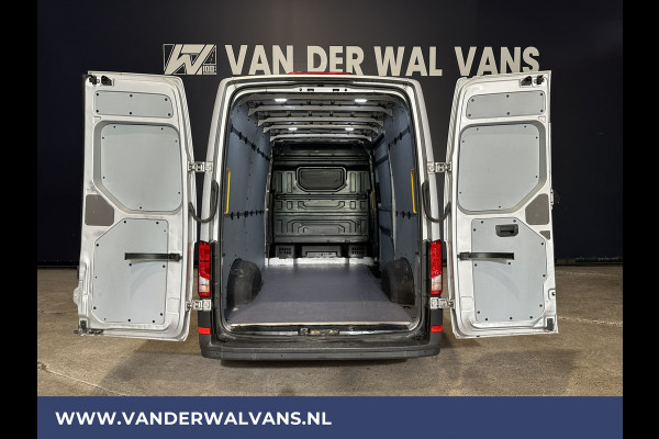 Volkswagen Crafter 2.0 TDI 140 pk L3H3 L2H2 Euro6 Airco | PDC | 3000kg trekvermogen | Apple Carplay Android Auto, Parkeersensoren, Bijrijdersbank