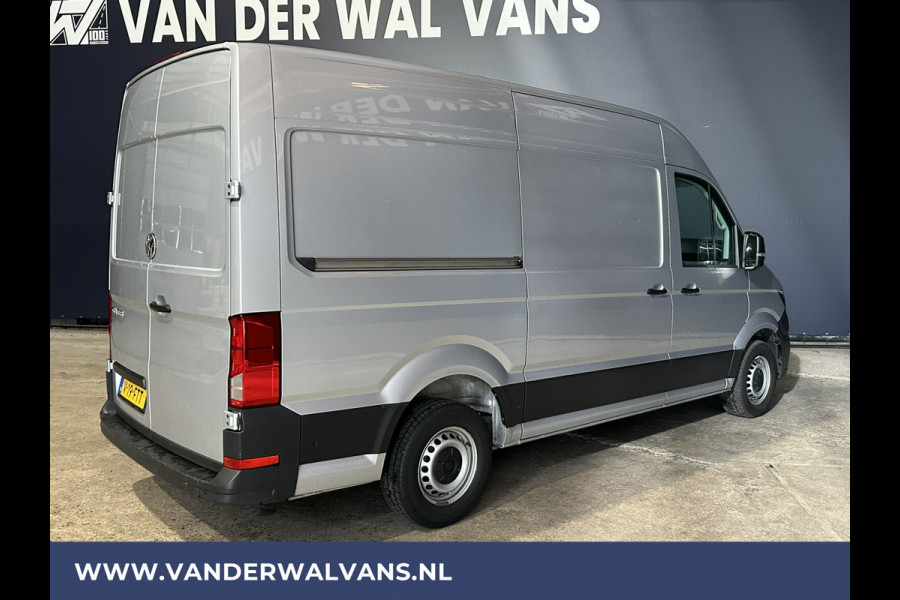 Volkswagen Crafter 2.0 TDI 140 pk L3H3 L2H2 Euro6 Airco | PDC | 3000kg trekvermogen | Apple Carplay Android Auto, Parkeersensoren, Bijrijdersbank