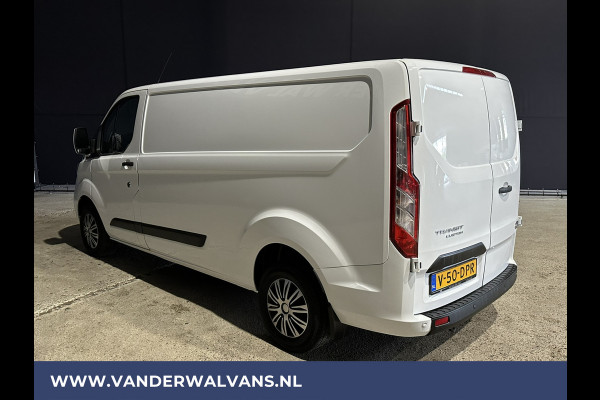 Ford Transit Custom 2.0 TDCI 130 pk L2H1 Euro6 Airco | 2800kg trekvermogen | Parkeersensoren | Cruisecontrol | LED Stoelverwarming, Voorruitverwarming, Bijrijdersbank