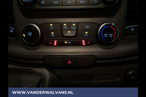 Ford Transit Custom 2.0 TDCI 130 pk L2H1 Euro6 Airco | 2800kg trekvermogen | Parkeersensoren | Cruisecontrol | LED Stoelverwarming, Voorruitverwarming, Bijrijdersbank