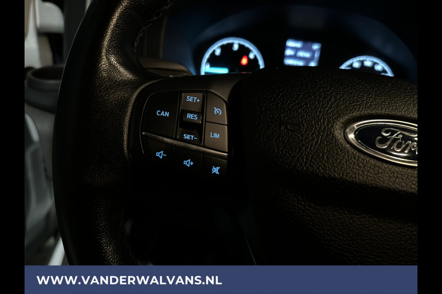 Ford Transit Custom 2.0 TDCI 130 pk L2H1 Euro6 Airco | 2800kg trekvermogen | Parkeersensoren | Cruisecontrol | LED Stoelverwarming, Voorruitverwarming, Bijrijdersbank