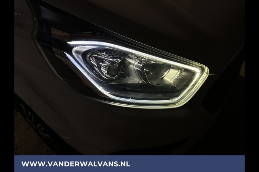 Ford Transit Custom 2.0 TDCI 130 pk L2H1 Euro6 Airco | 2800kg trekvermogen | Parkeersensoren | Cruisecontrol | LED Stoelverwarming, Voorruitverwarming, Bijrijdersbank