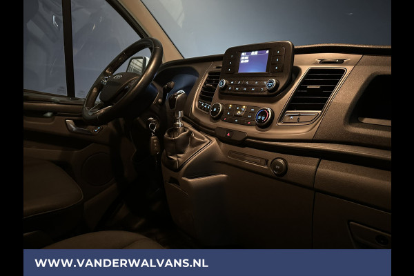 Ford Transit Custom 2.0 TDCI 130 pk L2H1 Euro6 Airco | 2800kg trekvermogen | Parkeersensoren | Cruisecontrol | LED Stoelverwarming, Voorruitverwarming, Bijrijdersbank