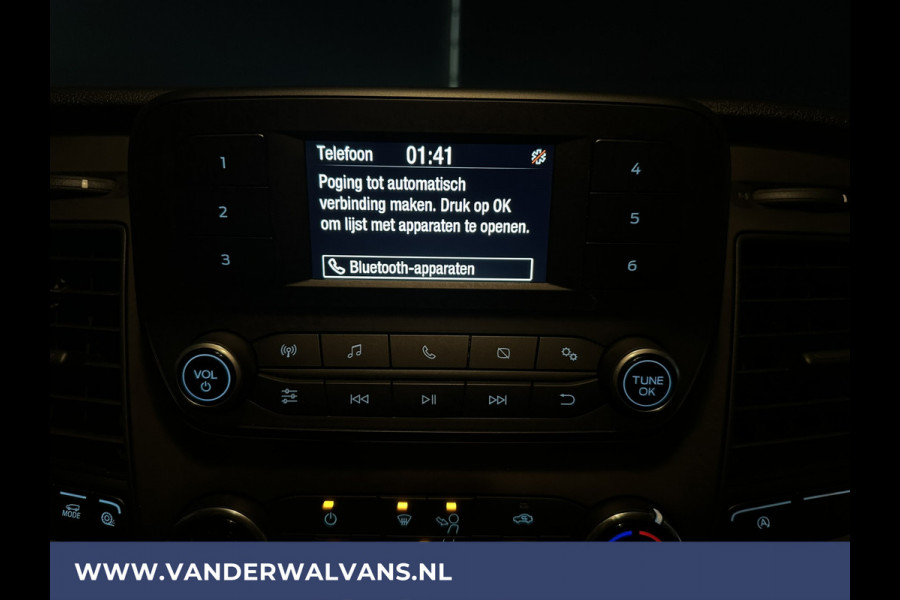 Ford Transit Custom 2.0 TDCI 130 pk L2H1 Euro6 Airco | 2800kg trekvermogen | Parkeersensoren | Cruisecontrol | LED Stoelverwarming, Voorruitverwarming, Bijrijdersbank