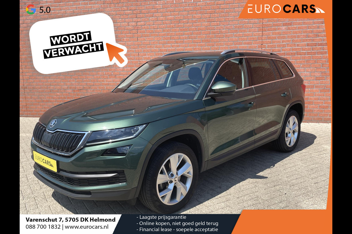 Škoda Kodiaq 1.5 TSI 150pk DSG Style 7p. | Navigatie | Apple Carplay/Android Auto | Adaptive Cruise Control | Parkeersensor achter | Stoel- en stuurverwarming | Ledverlichting | Getinte ramen | Climate Control