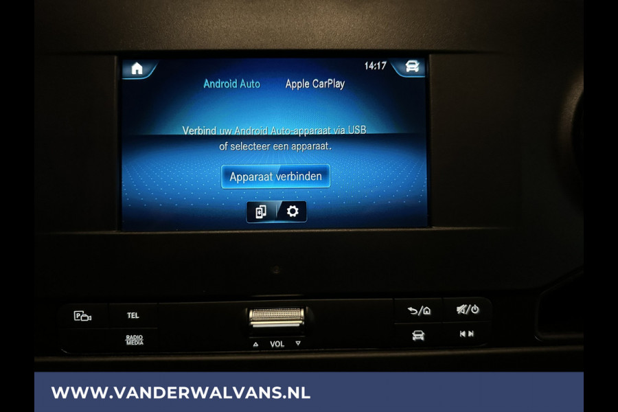 Mercedes-Benz Sprinter 317 CDI 170 pk L3H2 Euro6 ** Airco | MBUX | Camera | Apple Carplay | Cruisecontrol | Stoelverwarming Chauffeursstoel, Bijrijdersbank, Android Auto,