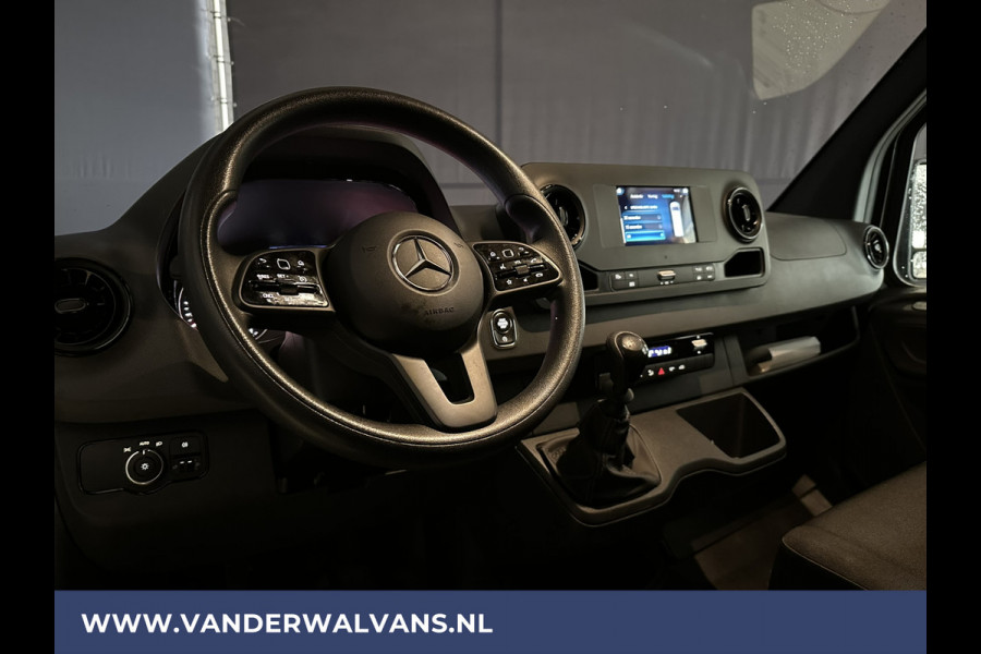 Mercedes-Benz Sprinter 317 CDI 170 pk L3H2 Euro6 ** Airco | MBUX | Camera | Apple Carplay | Cruisecontrol | Stoelverwarming Chauffeursstoel, Bijrijdersbank, Android Auto,