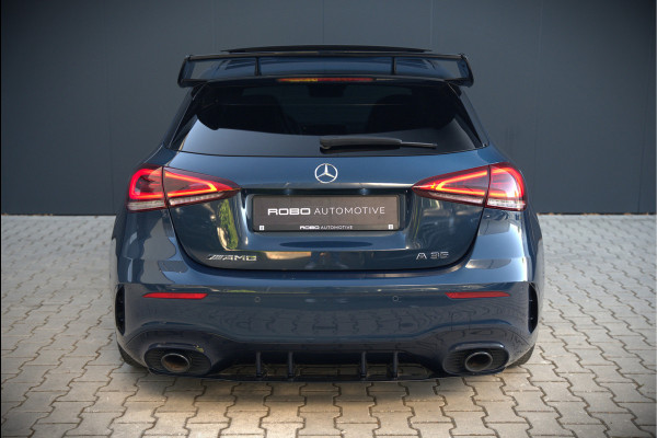 Mercedes-Benz A-Klasse AMG 35 4MATIC Edition 1 | Panoramadak | Burmester | AMG Performance Recaro stoelen | Stoelverwarming | Keyless | Aero pack | Adaptive Cruise Control | Ambiance verlichting | 360 Camera |