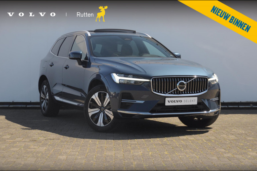 Volvo XC60 T6 350PK Automaat Plus Bright Long range / Adaptieve cruise control / Panoramadak / Apple carplay / Parkeersensoren met 360 camera / Elektrische achterklep / Elektrische stoelen met geheugen / Stoel en stuurwielverwarming /