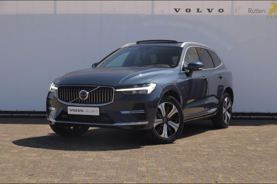 Volvo XC60 T6 350PK Automaat Plus Bright Long range / Adaptieve cruise control / Panoramadak / Apple carplay / Parkeersensoren met 360 camera / Elektrische achterklep / Elektrische stoelen met geheugen / Stoel en stuurwielverwarming /