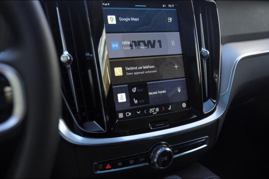 Volvo V60 T6 350PK Automaat AWD Plus Dark / Adaptieve cruise control / Parkeersensoren / Elektrische stoelen met geheugen / Trekhaak / BLIS / Apple carplay / Panoramadak / Elektrische achterklep