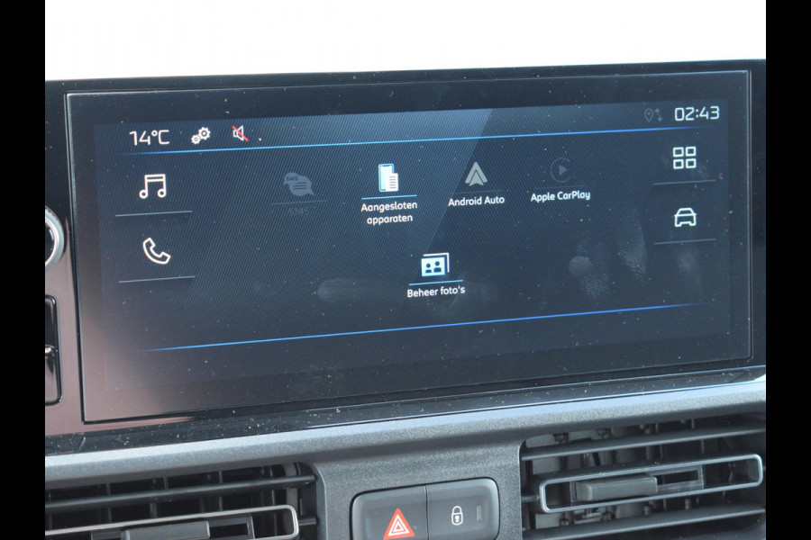 Peugeot Partner L1 130PK Automaat LAADRUIMTE BETIMMERING | ACHTERUITRIJCAMERA MET SENSOREN | CARPLAY | UIT VOORRAAD LEVERBAAR