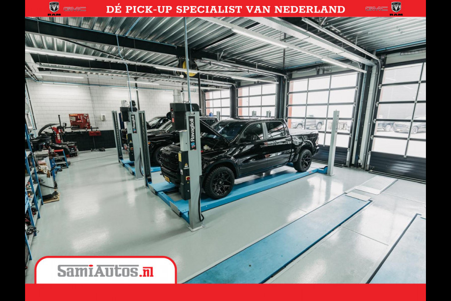 Dodge Ram 1500 Limited Night High Output 540HP 706Nm | Massage + Full Option | De Meest Luxe en Volle Pick-Up in zijn Klasse | Comfortabele Dubbele Cabine met Royale 5 Zitplaatsen | BPM vrij | Nu Leverbaar uit Voorraad | Voorraad Nr 2337 - 7694