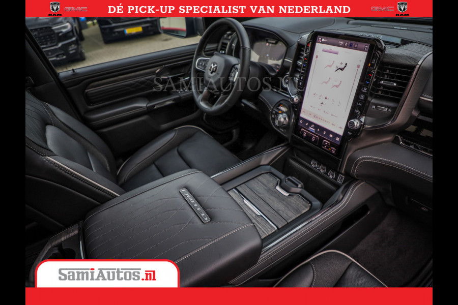 Dodge Ram 1500 Limited Night High Output 540HP 706Nm | Massage + Full Option | De Meest Luxe en Volle Pick-Up in zijn Klasse | Comfortabele Dubbele Cabine met Royale 5 Zitplaatsen | BPM vrij | Nu Leverbaar uit Voorraad | Voorraad Nr 2337 - 7694