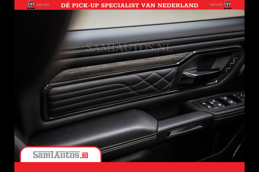 Dodge Ram 1500 Limited Night High Output 540HP 706Nm | Massage + Full Option | De Meest Luxe en Volle Pick-Up in zijn Klasse | Comfortabele Dubbele Cabine met Royale 5 Zitplaatsen | BPM vrij | Nu Leverbaar uit Voorraad | Voorraad Nr 2337 - 7694