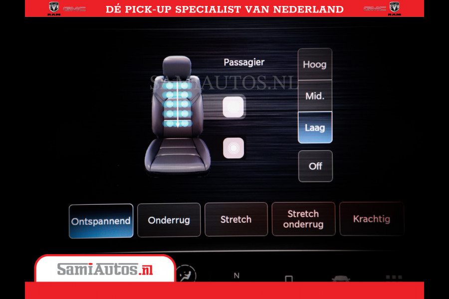 Dodge Ram 1500 Limited Night High Output 540HP 706Nm | Massage + Full Option | De Meest Luxe en Volle Pick-Up in zijn Klasse | Comfortabele Dubbele Cabine met Royale 5 Zitplaatsen | BPM vrij | Nu Leverbaar uit Voorraad | Voorraad Nr 2337 - 7694
