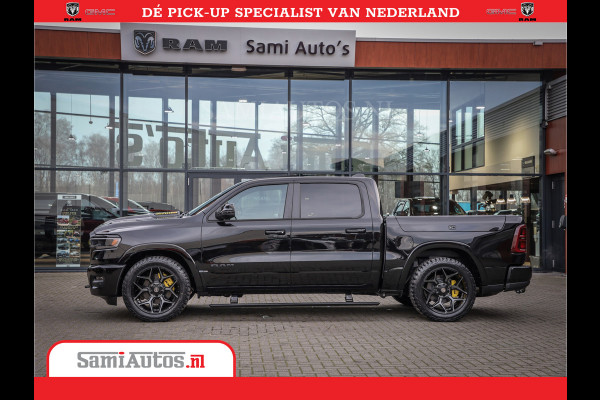 Dodge Ram 1500 Limited Night High Output 540HP 706Nm | Massage + Full Option | De Meest Luxe en Volle Pick-Up in zijn Klasse | Comfortabele Dubbele Cabine met Royale 5 Zitplaatsen | BPM vrij | Nu Leverbaar uit Voorraad | Voorraad Nr 2337 - 7694