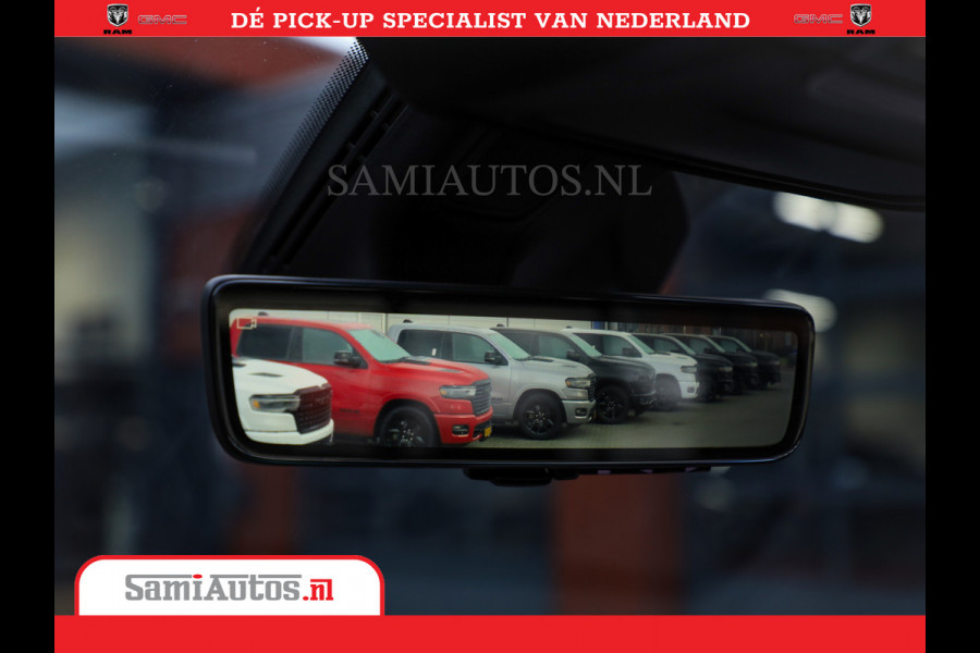 Dodge Ram 1500 Limited Night High Output 540HP 706Nm | Massage + Full Option | De Meest Luxe en Volle Pick-Up in zijn Klasse | Comfortabele Dubbele Cabine met Royale 5 Zitplaatsen | BPM vrij | Nu Leverbaar uit Voorraad | Voorraad Nr 2337 - 7694