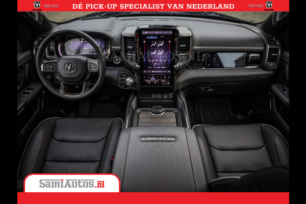 Dodge Ram 1500 Limited Night High Output 540HP 706Nm | Massage + Full Option | De Meest Luxe en Volle Pick-Up in zijn Klasse | Comfortabele Dubbele Cabine met Royale 5 Zitplaatsen | BPM vrij | Nu Leverbaar uit Voorraad | Voorraad Nr 2337 - 7694