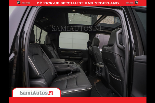 Dodge Ram 1500 Limited Night High Output 540HP 706Nm | Massage + Full Option | De Meest Luxe en Volle Pick-Up in zijn Klasse | Comfortabele Dubbele Cabine met Royale 5 Zitplaatsen | BPM vrij | Nu Leverbaar uit Voorraad | Voorraad Nr 2354 - 3380