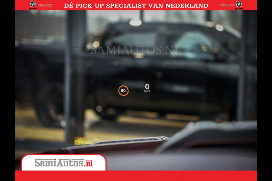Dodge Ram 1500 Limited Night High Output 540HP 706Nm | Massage + Full Option | De Meest Luxe en Volle Pick-Up in zijn Klasse | Comfortabele Dubbele Cabine met Royale 5 Zitplaatsen | BPM vrij | Nu Leverbaar uit Voorraad | Voorraad Nr 2354 - 3380