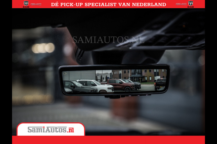 Dodge Ram 1500 Limited Night High Output 540HP 706Nm | Massage + Full Option | De Meest Luxe en Volle Pick-Up in zijn Klasse | Comfortabele Dubbele Cabine met Royale 5 Zitplaatsen | BPM vrij | Nu Leverbaar uit Voorraad | Voorraad Nr 2354 - 3380