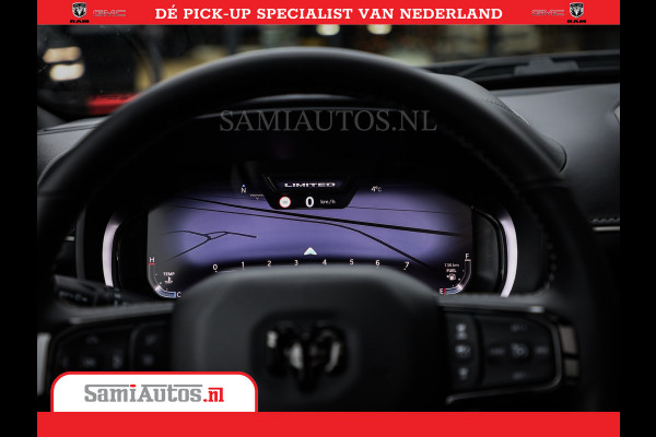 Dodge Ram 1500 Limited Night High Output 540HP 706Nm | Massage + Full Option | De Meest Luxe en Volle Pick-Up in zijn Klasse | Comfortabele Dubbele Cabine met Royale 5 Zitplaatsen | BPM vrij | Nu Leverbaar uit Voorraad | Voorraad Nr 2354 - 3380