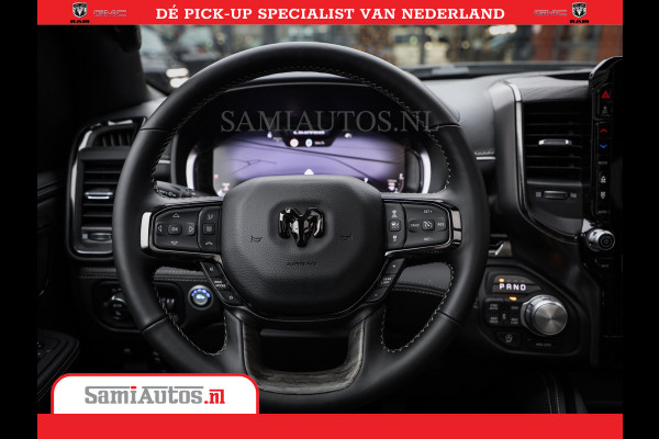 Dodge Ram 1500 Limited Night High Output 540HP 706Nm | Massage + Full Option | De Meest Luxe en Volle Pick-Up in zijn Klasse | Comfortabele Dubbele Cabine met Royale 5 Zitplaatsen | BPM vrij | Nu Leverbaar uit Voorraad | Voorraad Nr 2354 - 3380