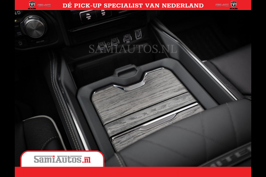 Dodge Ram 1500 Limited Night High Output 540HP 706Nm | Massage + Full Option | De Meest Luxe en Volle Pick-Up in zijn Klasse | Comfortabele Dubbele Cabine met Royale 5 Zitplaatsen | BPM vrij | Nu Leverbaar uit Voorraad | Voorraad Nr 2355 - 5149