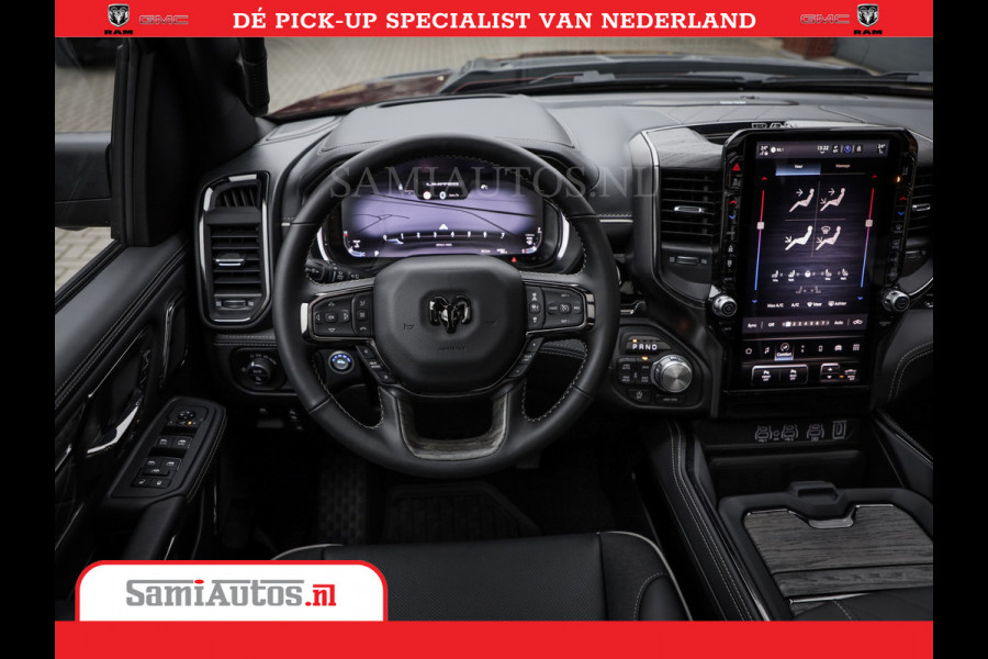 Dodge Ram 1500 Limited Night High Output 540HP 706Nm | Massage + Full Option | De Meest Luxe en Volle Pick-Up in zijn Klasse | Comfortabele Dubbele Cabine met Royale 5 Zitplaatsen | BPM vrij | Nu Leverbaar uit Voorraad | Voorraad Nr 2355 - 5149