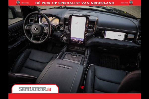 Dodge Ram 1500 1500 Limited Night High Output 540HP 706Nm | Massage + Full Option | De Meest Luxe en Volle Pick-Up in zijn Klasse | Comfortabele Dubbele Cabine met Royale 5 Zitplaatsen | BPM vrij | Nu Leverbaar uit Voorraad | Voorraad Nr 2351 - 7478