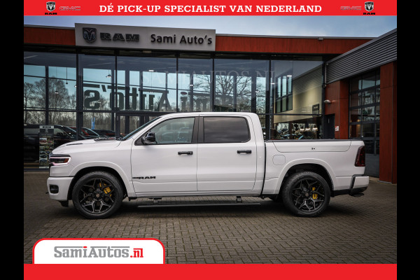 Dodge Ram 1500 1500 Limited Night High Output 540HP 706Nm | Massage + Full Option | De Meest Luxe en Volle Pick-Up in zijn Klasse | Comfortabele Dubbele Cabine met Royale 5 Zitplaatsen | BPM vrij | Nu Leverbaar uit Voorraad | Voorraad Nr 2351 - 7478