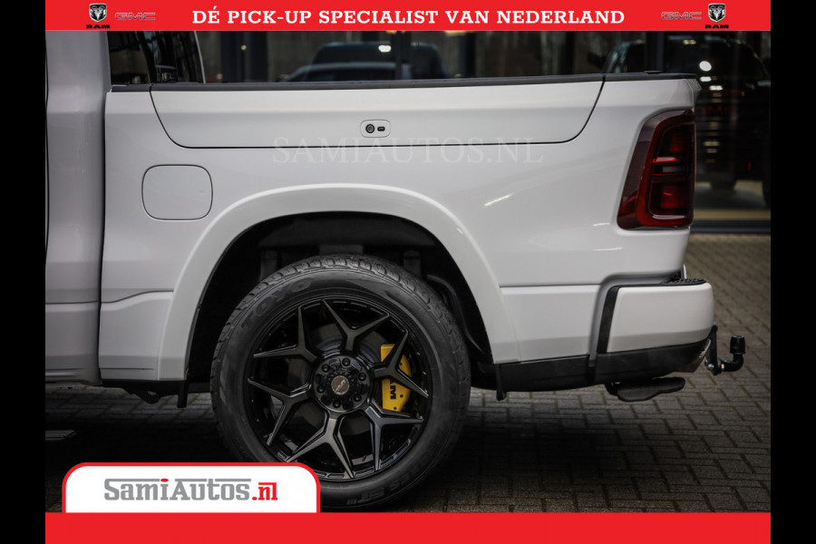 Dodge Ram 1500 1500 Limited Night High Output 540HP 706Nm | Massage + Full Option | De Meest Luxe en Volle Pick-Up in zijn Klasse | Comfortabele Dubbele Cabine met Royale 5 Zitplaatsen | BPM vrij | Nu Leverbaar uit Voorraad | Voorraad Nr 2351 - 7478