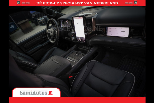 Dodge Ram 1500 1500 Limited Night High Output 540HP 706Nm | Massage + Full Option | De Meest Luxe en Volle Pick-Up in zijn Klasse | Comfortabele Dubbele Cabine met Royale 5 Zitplaatsen | BPM vrij | Nu Leverbaar uit Voorraad | Voorraad Nr 2351 - 7478