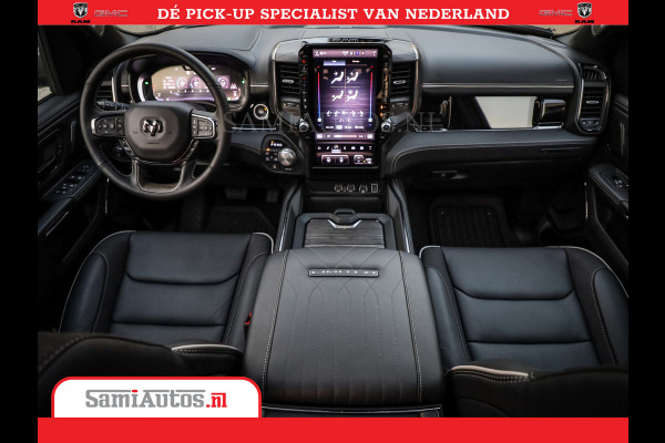 Dodge Ram 1500 1500 Limited Night High Output 540HP 706Nm | Massage + Full Option | De Meest Luxe en Volle Pick-Up in zijn Klasse | Comfortabele Dubbele Cabine met Royale 5 Zitplaatsen | BPM vrij | Nu Leverbaar uit Voorraad | Voorraad Nr 2351 - 7478