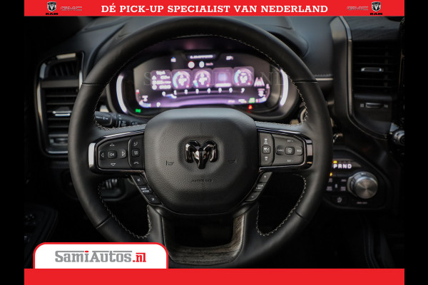 Dodge Ram 1500 1500 Limited Night High Output 540HP 706Nm | Massage + Full Option | De Meest Luxe en Volle Pick-Up in zijn Klasse | Comfortabele Dubbele Cabine met Royale 5 Zitplaatsen | BPM vrij | Nu Leverbaar uit Voorraad | Voorraad Nr 2351 - 7478