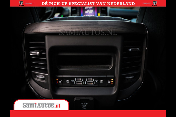 Dodge Ram 1500 1500 Limited Night High Output 540HP 706Nm | Massage + Full Option | De Meest Luxe en Volle Pick-Up in zijn Klasse | Comfortabele Dubbele Cabine met Royale 5 Zitplaatsen | BPM vrij | Nu Leverbaar uit Voorraad | Voorraad Nr 2351 - 7478