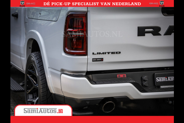 Dodge Ram 1500 1500 Limited Night High Output 540HP 706Nm | Massage + Full Option | De Meest Luxe en Volle Pick-Up in zijn Klasse | Comfortabele Dubbele Cabine met Royale 5 Zitplaatsen | BPM vrij | Nu Leverbaar uit Voorraad | Voorraad Nr 2351 - 7478