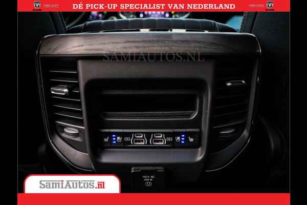 Dodge Ram 1500 1500 Limited Night High Output 540HP 706Nm | Massage + Full Option | De Meest Luxe en Volle Pick-Up in zijn Klasse | Comfortabele Dubbele Cabine met Royale 5 Zitplaatsen | BPM vrij | Nu Leverbaar uit Voorraad | Voorraad Nr 2351 - 7478