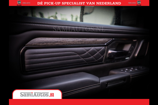 Dodge Ram 1500 1500 Limited Night High Output 540HP 706Nm | Massage + Full Option | De Meest Luxe en Volle Pick-Up in zijn Klasse | Comfortabele Dubbele Cabine met Royale 5 Zitplaatsen | BPM vrij | Nu Leverbaar uit Voorraad | Voorraad Nr 2351 - 7478
