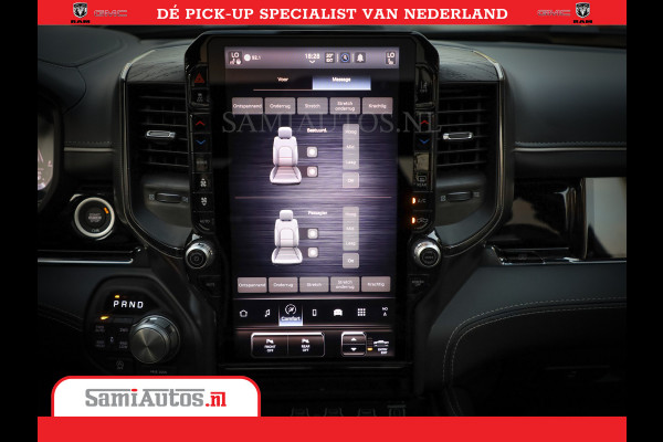 Dodge Ram 1500 1500 Limited Night High Output 540HP 706Nm | Massage + Full Option | De Meest Luxe en Volle Pick-Up in zijn Klasse | Comfortabele Dubbele Cabine met Royale 5 Zitplaatsen | BPM vrij | Nu Leverbaar uit Voorraad | Voorraad Nr 2351 - 7478