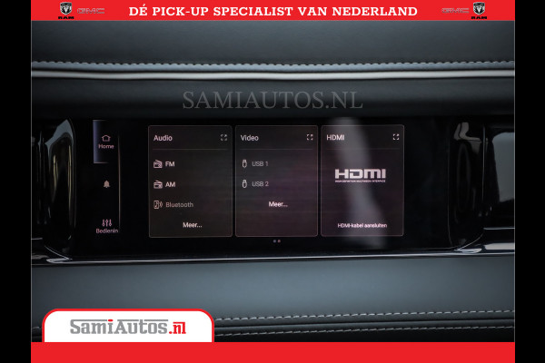 Dodge Ram 1500 Limited Night High Output 540HP 706Nm | Massage + Full Option | De Meest Luxe en Volle Pick-Up in zijn Klasse | Comfortabele Dubbele Cabine met Royale 5 Zitplaatsen | BPM vrij | Nu Leverbaar uit Voorraad | Voorraad Nr 2356 - 0990