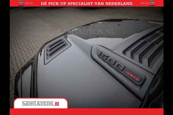 Dodge Ram 1500 Limited Night High Output 540HP 706Nm | Massage + Full Option | De Meest Luxe en Volle Pick-Up in zijn Klasse | Comfortabele Dubbele Cabine met Royale 5 Zitplaatsen | BPM vrij | Nu Leverbaar uit Voorraad | Voorraad Nr 2356 - 0990
