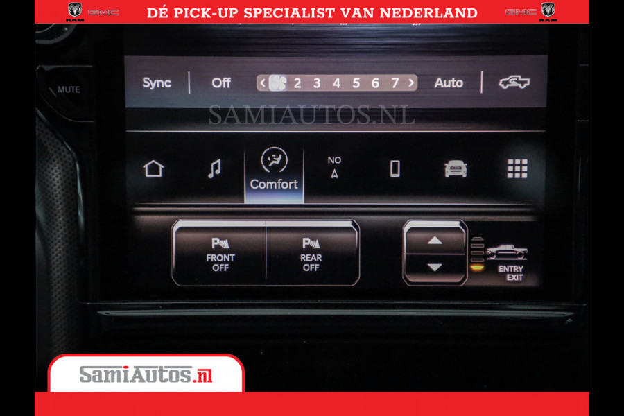 Dodge Ram 1500 Limited Night High Output 540HP 706Nm | Massage + Full Option | De Meest Luxe en Volle Pick-Up in zijn Klasse | Comfortabele Dubbele Cabine met Royale 5 Zitplaatsen | BPM vrij | Nu Leverbaar uit Voorraad | Voorraad Nr 2356 - 0990