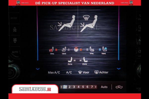 Dodge Ram 1500 Limited Night High Output 540HP 706Nm | Massage + Full Option | De Meest Luxe en Volle Pick-Up in zijn Klasse | Comfortabele Dubbele Cabine met Royale 5 Zitplaatsen | BPM vrij | Nu Leverbaar uit Voorraad | Voorraad Nr 2356 - 0990